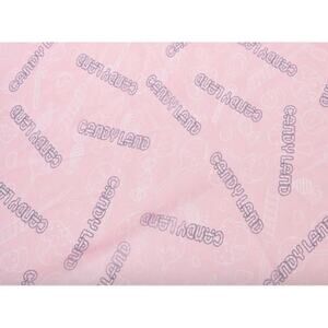 Unique Vintage Pink Candyland Print Hair Scarf 1950s Retro Rockabilly Accessory